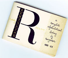 Remington 1953 Record Catalog