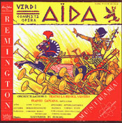 Franco Capuana conducting complete recording of AIDA.