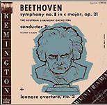 CONDUCTOR X WITH BEETHOVEN'S FIRST.