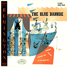 Einhorn's design for the cover of The Blue Danube on Remington R-1028