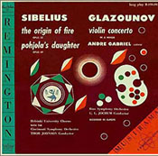 Sibelius: Origin of Fire and Pohjolah's Daughter.