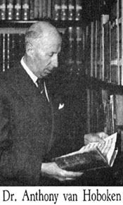 Anthony van Hoboken - Haydn Hoboken Verzeichnis - at 70 - Photograph Mens & Melodie No. 4 1957