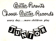 Kiddy Records - Better Parents Choose Better Records - Remington Junior