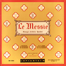Joseph Messner Le Messie Concerteum