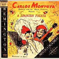 Otto Rado Carlos Montoya Remington LP Cover