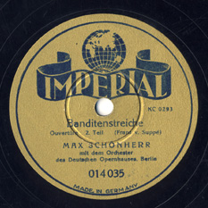 Max Schönherr Franz von Suppé Banditenstreiche - The Jolly Robbers - Imperial 014035