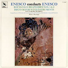 George Enescu conducts Romanian Rhapsodies Nos. 1 and 2, and Dixtuor recorded in 1951 
      with the Colonne Orchestra