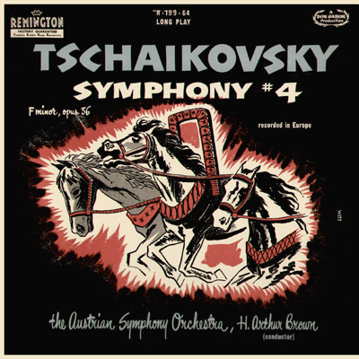 Curt John Witt cover for Tchaikovsky Symphony No. 4 on Remington R-199-64