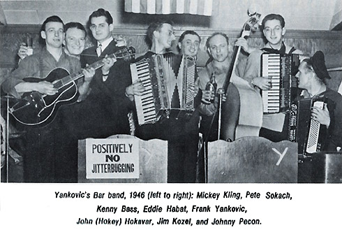 Frankie Yankovic's Band in 1946